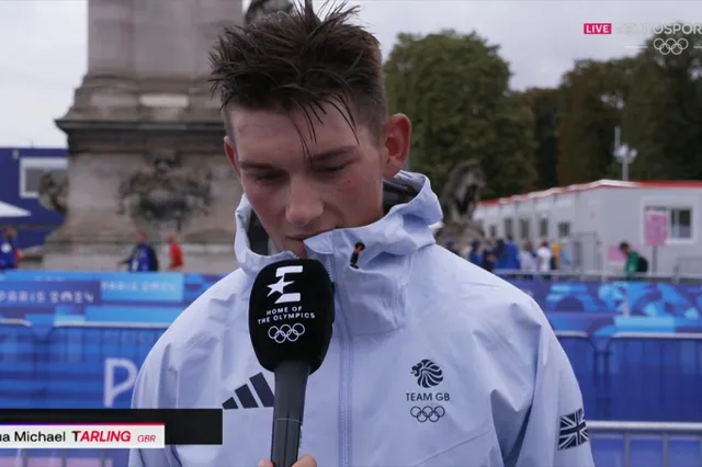 Joshua Tarling, 2 segundos fuera de las medallas por un pinchazo en la crono: "Una gran decepción, pero no puedo hacer nada"