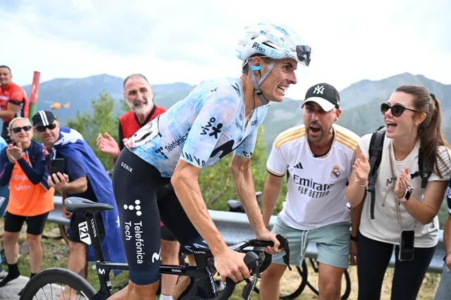 Enric Mas, tras darle un susto a Primoz Roglic en Cuitu Negru: "Pensaba que no llegaba a meta, ha sido durísima"