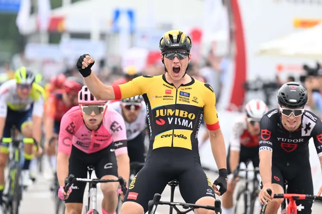 Olav Kooij vuelve a ganar con una mano en el Tour de Omán; Orluis Aular, 3º para Movistar