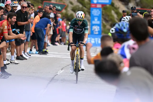 Tiesj Benoot revela lo que de verdad afectó a Wout van Aert tras su caída en la Vuelta a España