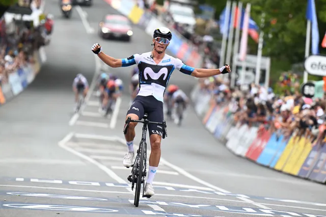 ¡Movistar tiene una joya!: Javi Romo estrena su palmarés con una victoria de quilates en el Tour Down Under