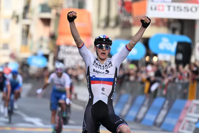 "Don't follow me on the descent, you are very young and you have to win the Tour de France" - Matej Mohoric recalls advice he gave Tadej Pogacar at Milano-Sanremo