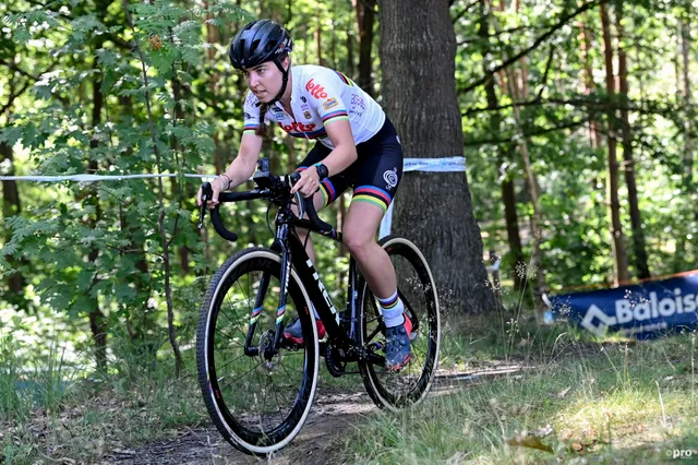 Shirin van Anrooij on her victory at Zonhoven- "I was in a good flow, then the sand is lovely to ride through"