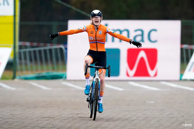 Puck Pieterse: "I felt good, so I decided to go straight for it"