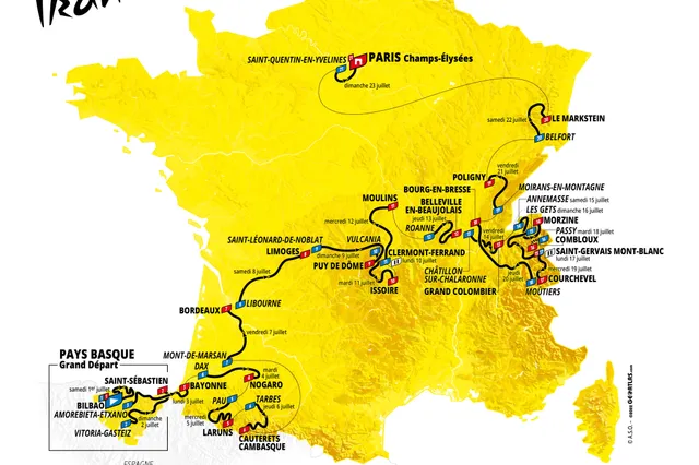 Route Analysis | Profiles & Route Tour de France 2023