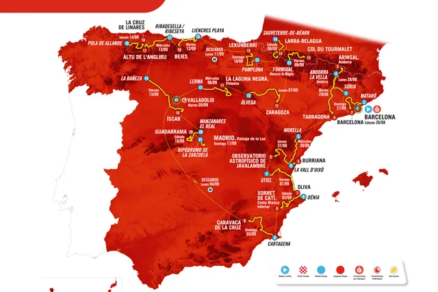 Route Analysis | Profiles & Route Vuelta a Espana 2023