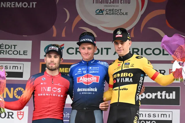 “I was curious if he would still come to Flanders, that was it" - Van der Poel explains conversation with Ganna and Van Aert