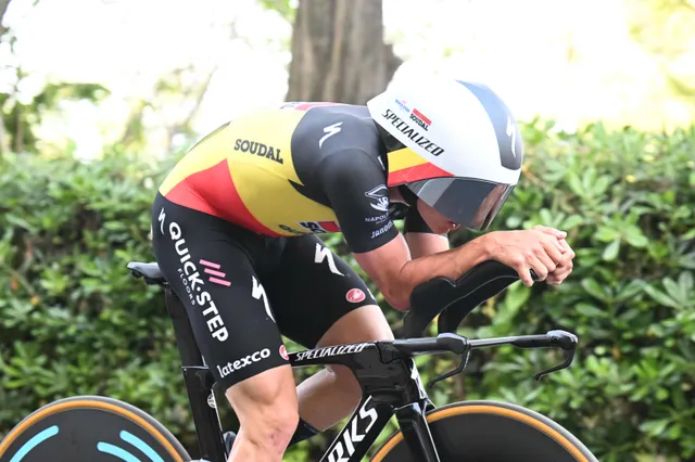 "It was difficult to get into the rhythm" - Remco Evenepoel misses out on taking Tour de Suisse race lead on opening time-trial