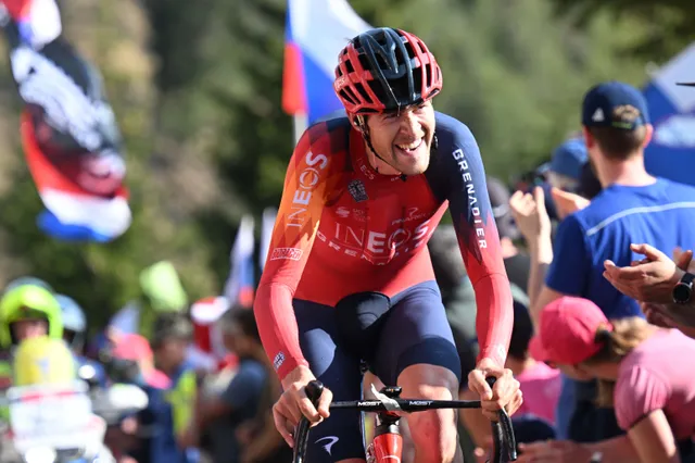 "My girlfriend looked on in shame" - Laurens De Plus recalls his embarrassing antics at Geraint Thomas's Giro d'Italia after party
