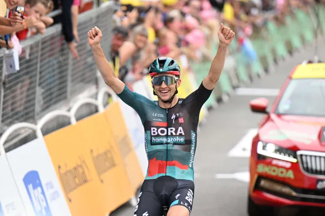 Tour de France: Jai Hindley wins stage 5 and takes yellow jersey from successful breakaway, as Vingegaard takes huge gap on Pogacar and the rest