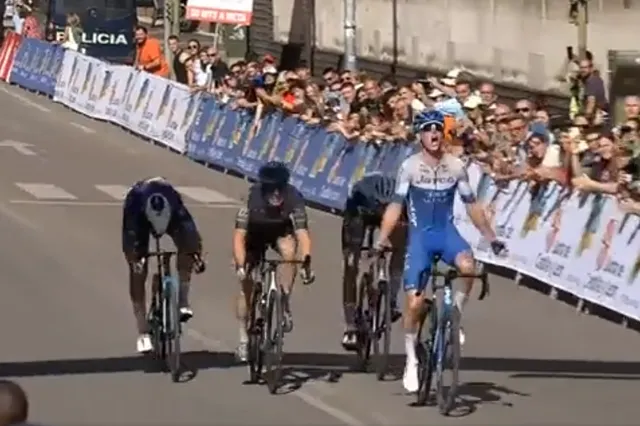 Felix Engelhardt wins the opening stage of the 2023 Vuelta a Castilla y León