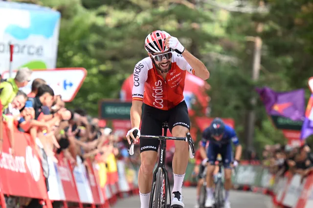 Breakaway success for Jesus Herrada on stage 11 of the Vuelta a Espana