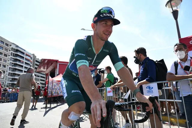 "The podium ceremony doesn't matter that much" - Kaden Groves unbothered by Wout van Aert taking the Green Jersey celebrations after stage 2 of La Vuelta