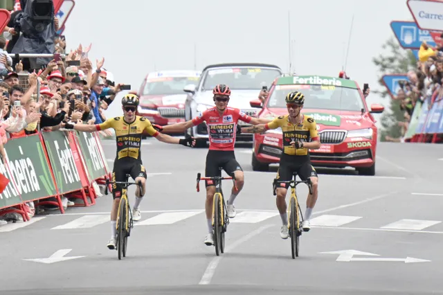 "I am so happy for Sepp. He is such a good boy who fully deserves this victory" - Jonas Vingegaard celebrates Sepp Kuss' Vuelta victory