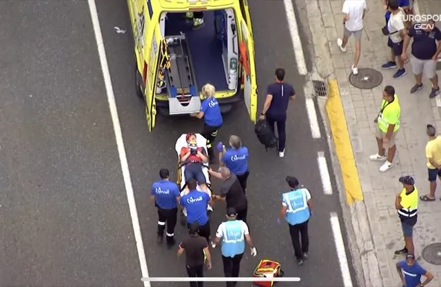 UPDATE: INEOS provide update on Thymen Arensman, Dutchman avoids serious injuries