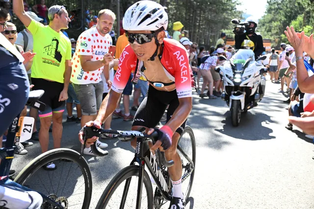 Nairo Quintana trains hard with a group of former top-level teammates