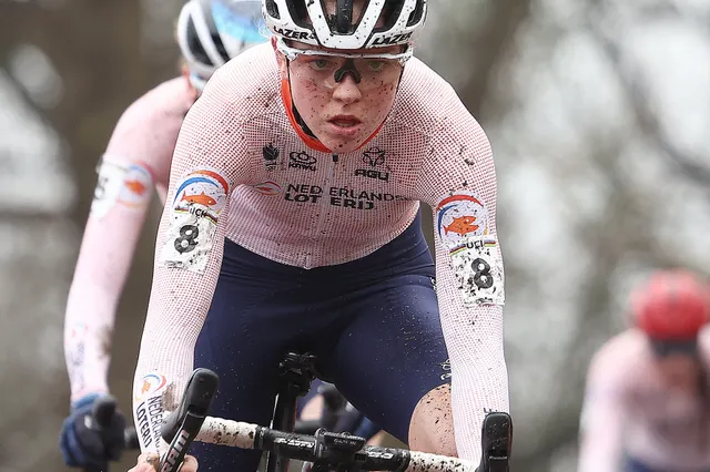 Fem van Empel, vencedora solitária e dominante em Maasmechelen: "É muito difícil pedalar sozinha, porque não se tem oposição"