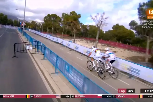 VIDEO: Mathieu van der Poel numa incrível explosão de força e potencia ontem em Benidorm