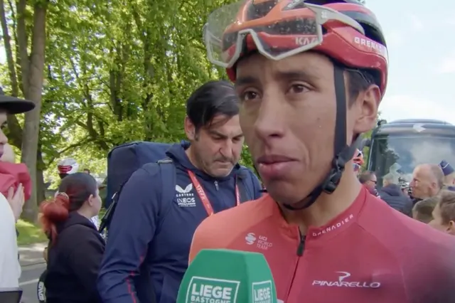 "I attacked, I got excited, I had good legs" - Egan Bernal impressive on Liege-Bastogne-Liege debut