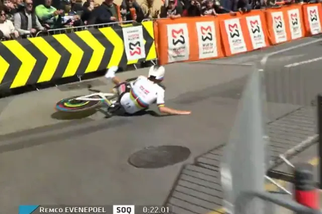 "If you fall, it's your own fault" - Remco Evenepoel only blames himself for Itzulia Basque Country time-trial crash