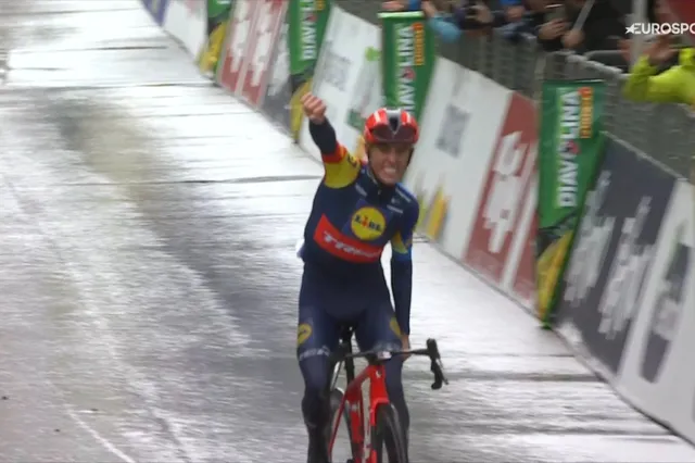 "One tactic today: don't catch a cold haha" - Juan Pedro Lopez victorious on coldest race day of the season at the Tour of the Alps