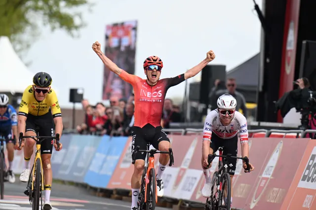 Tom Pidcock elogiado após a vitória na Amstel: "Campeão Olímpico de BTT, Campeão do Mundo de Ciclocrosse e muitas grandes vitórias na estrada..."