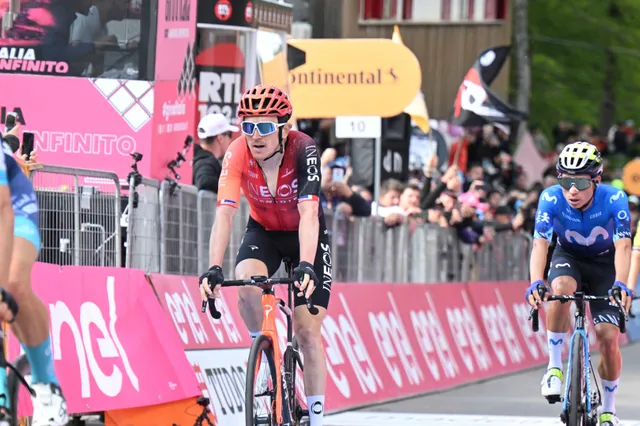 Geraint Thomas continues in third place after calm day on Bocca della Selva: "It was one of the easiest uphill finishes today"