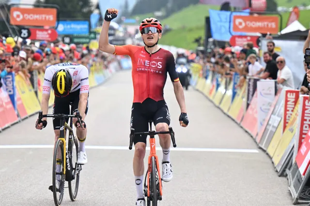 Criterium du Dauphine 2024: Primoz Roglic survives real scare to win Maillot Jaune ahead of Matteo Jorgenson as Carlos Rodriguez takes final stage