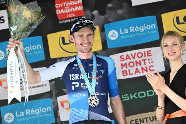 "I've come second enough times" - Derek Gee takes first European win and moves into overall lead at 2024 Criterium du Dauphine