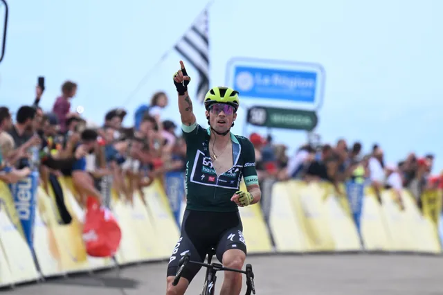 Criterium du Dauphine: Primoz Roglic wins thrilling stage 6 and takes over race lead as Remco Evenepoel cracks