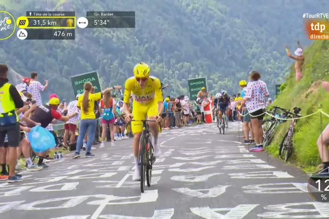 VIDEO: Tadej Pogacar attacks and drops Jonas Vingegaard at Puy Mary!