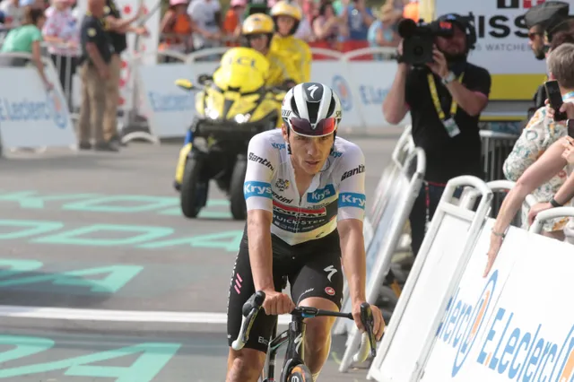 Remco Evenepoel ganhou tempo na Geral, mas tem os pés assentes no chão: "Sei que estou a cinco minutos dele"