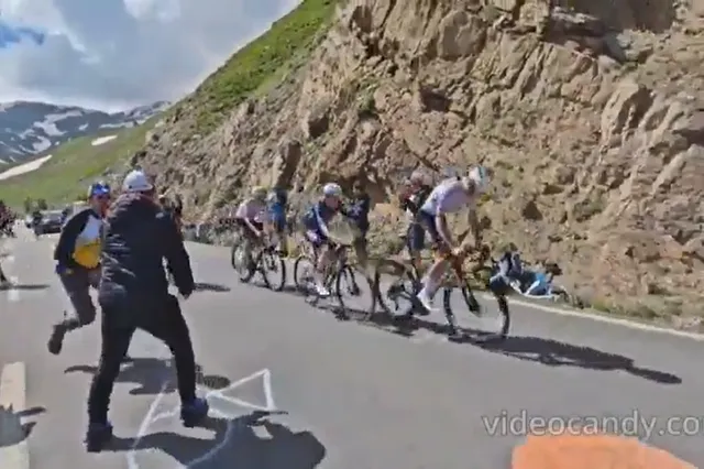 VIDEO: Tour de France fans take crowd control into their own hands