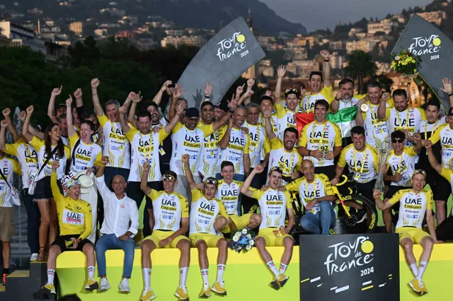 2024 Season Review | UAE Team Emirates: Tadej Pogacar completes Tour de France, Giro d’Italia, World Championship hat-trick in legendary year for the team