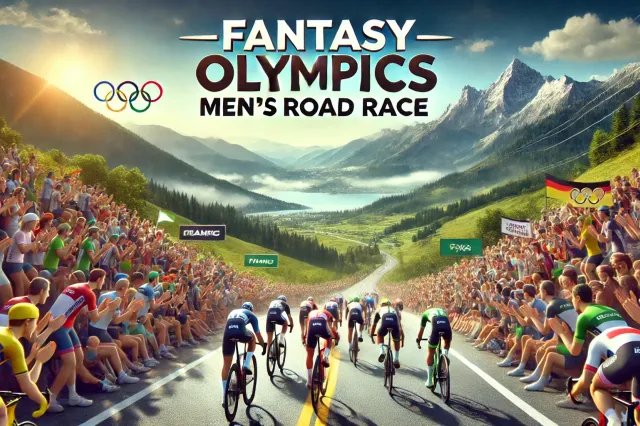 Join the Excitement of the FREE Fantasy Olympics Cycling Men Road Race!