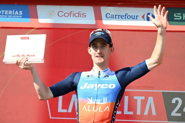 "Moments like this don't come around too often" - Eddie Dunbar celebrates second stage win at the 2024 Vuelta a Espana