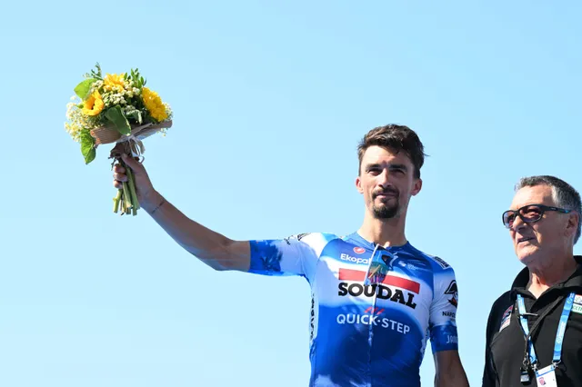 Julian Alaphilippe lidera a Soudal - Quick-Step na Clássica da Bretanha para tentar deixar a equipa pela "porta grande"