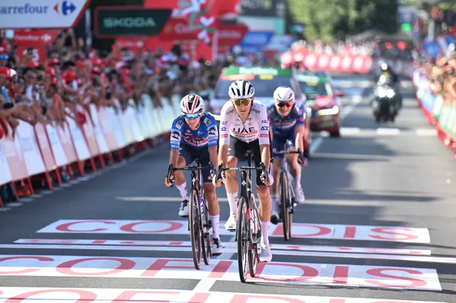 Wout van Aert atacou quando Marc Soler foi buscar água ao carro e o espanhol ficou furioso: "Estou zangado pela forma como o Van Aert e o Pacher atacaram"