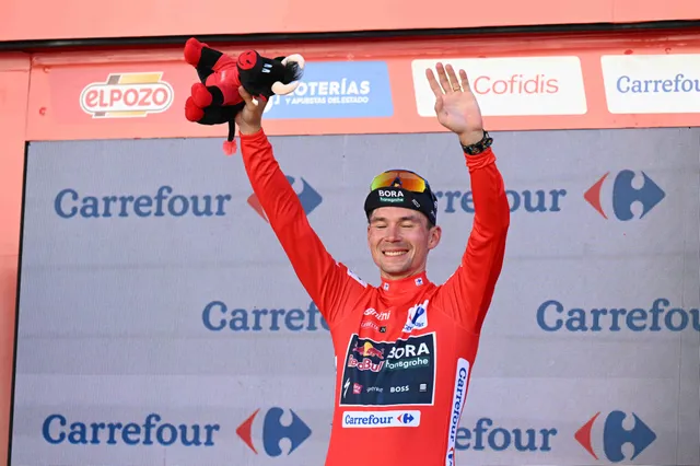 "There was quite some stress with 50km to go" - Primoz Roglic survives stressful sprint stage unscathed at the Vuelta a Espana