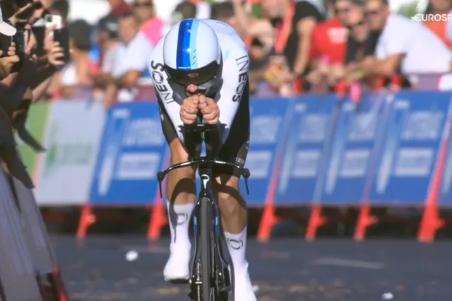 "I wasted my opportunity today" - Disappointment for Joshua Tarling as he misses out on Red Jersey in first ever Grand Tour stage at Vuelta a Espana
