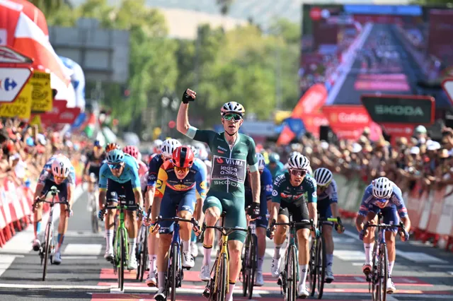 Wout van Aert doubles up at 2024 Vuelta a Espana after chaotic stage 7 sees GC time gaps