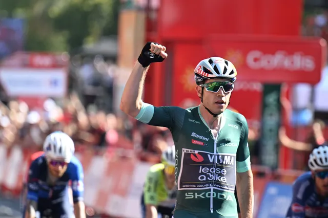 After barren run, Wout van Aert finds oasis of success at the 2024 Vuelta a Espana with 3rd win on stage 10 from breakaway