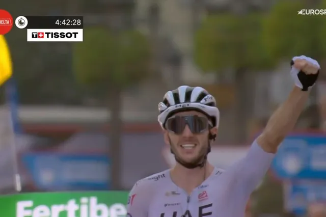 Adam Yates wins with 58km(!) solo on stage 9 of the 2024 Vuelta a Espana, launching back into Red Jersey contention