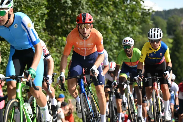 Bauke Mollema reacts to his World Championship performance: “I was really good, I was happy with that”