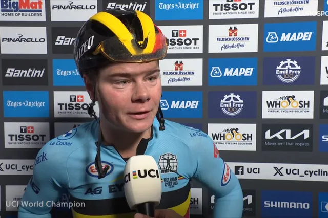 Lotte Kopecky pays tribute to Muriel Furrer after incredible consecutive world title - "This is also a title for her"