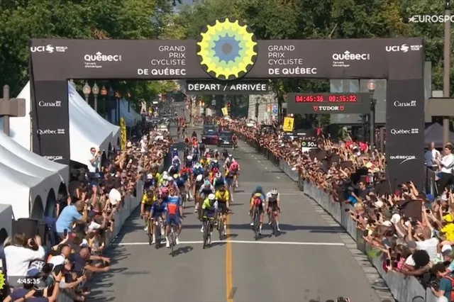 Michael Matthews vence o GP Québec: ataque tardio de Tadej Pogacar não tem sucesso