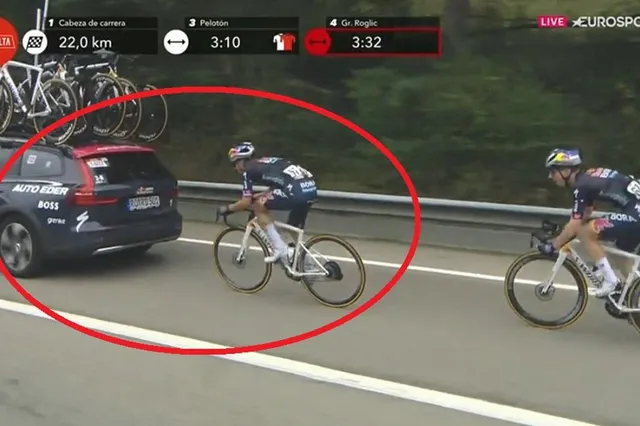 Jury & Fines Vuelta a Espana 2024 | Update stage 15 - Primoz Roglic and BORA HEAVILY penalized after drafting; Ben O'Connor and Mikel Landa fined for public urination