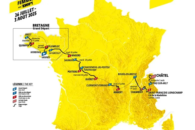 2025 Tour de France Femmes REVEALED - Explosive start in Bretagne, Col du Madeleine mountain finish and no time-trialing!
