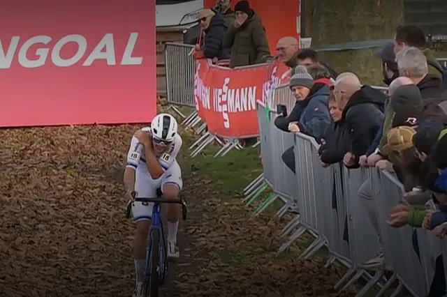 "It was a bit of a blow" - Shoulder hit and sand take Thibau Nys out of action in Antwerpen