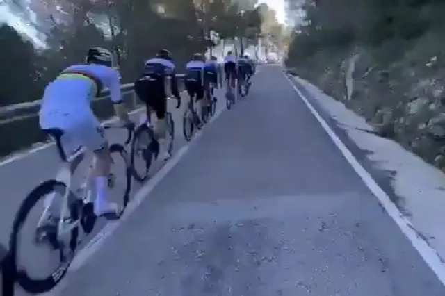 Tadej Pogacar admite que o KOM do Coll de Rates "podia ser muito mais rápido", se revelasse todas as sessões do Strava